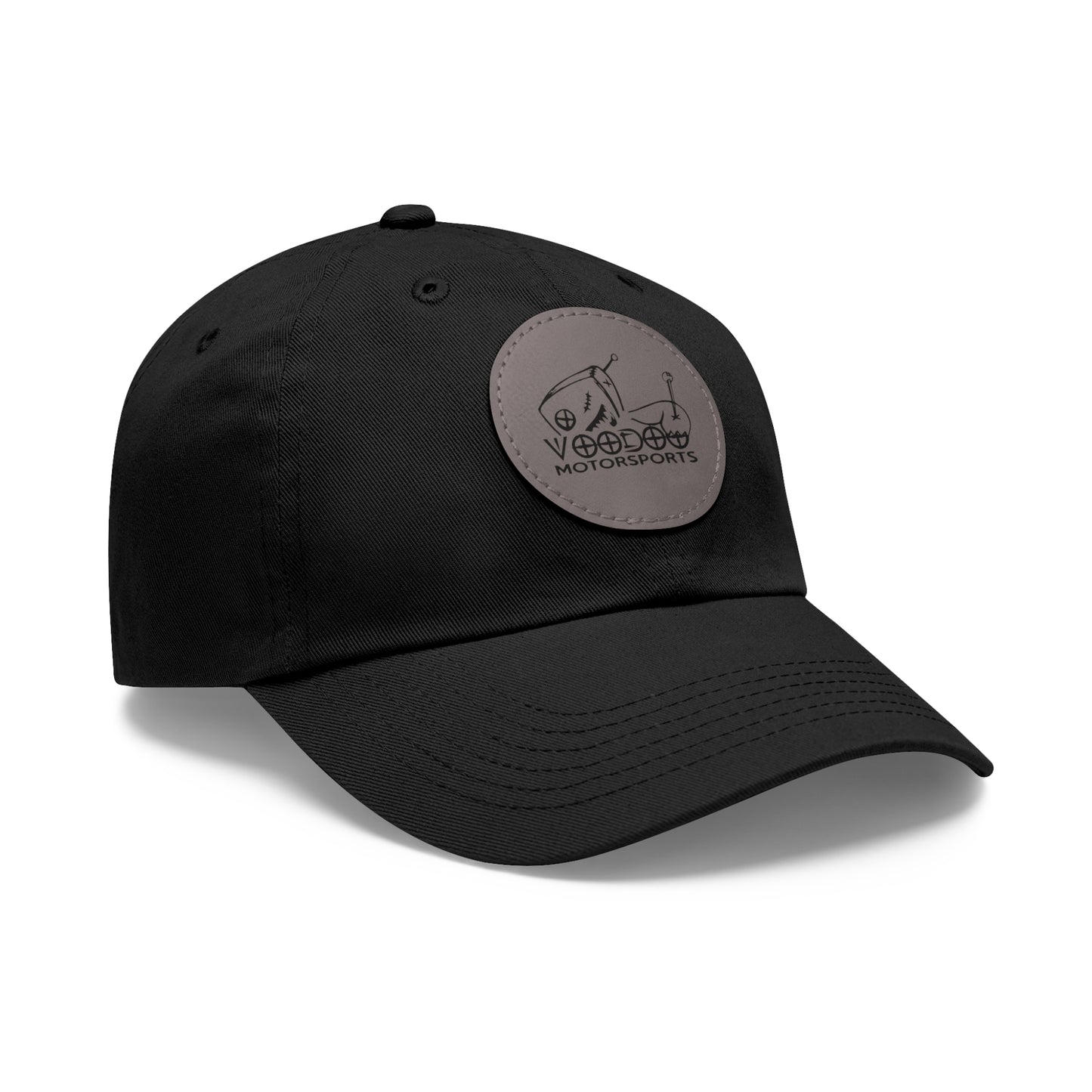 Voodoo Motorsports Leather Patch Hat