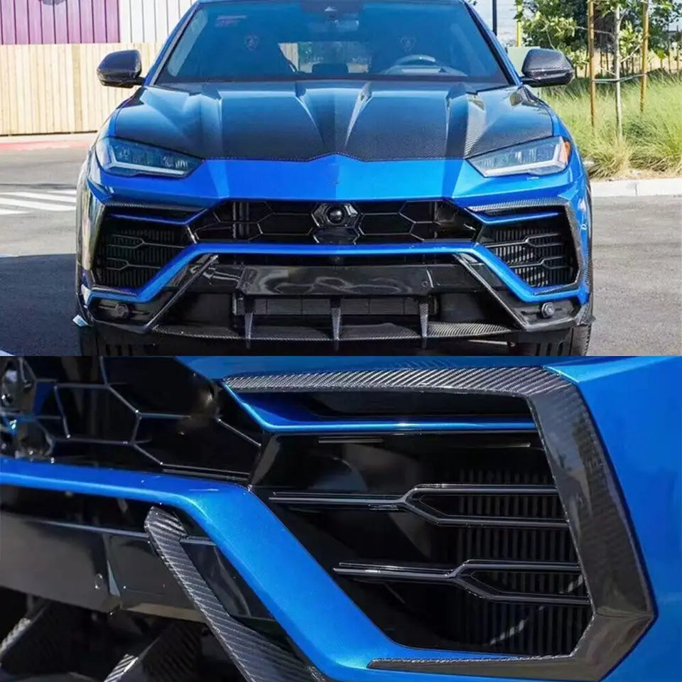 2019-2022 Lamborghini Urus Carbon Fiber Front Bumper Inlet Vents